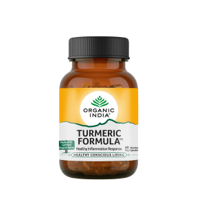 Turmeric Formula Vegicaps (Turmeric Rhizome, Turmeric Extract & Organic Trikatu)