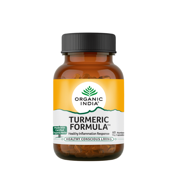 Turmeric Formula Vegicaps (Turmeric Rhizome, Turmeric Extract & Organic Trikatu)