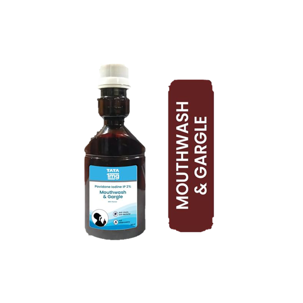 Povidone Iodine Mouthwash Gargle Antiseptic Oral Care Solution