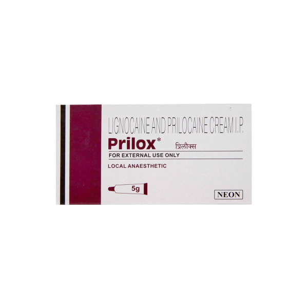 Prilox Lidocaine Numbing Cream