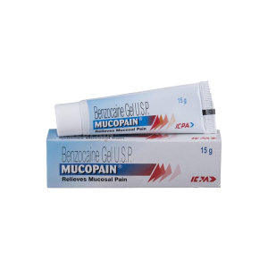 Mucopain Benzocaine Oral Numbing Gel