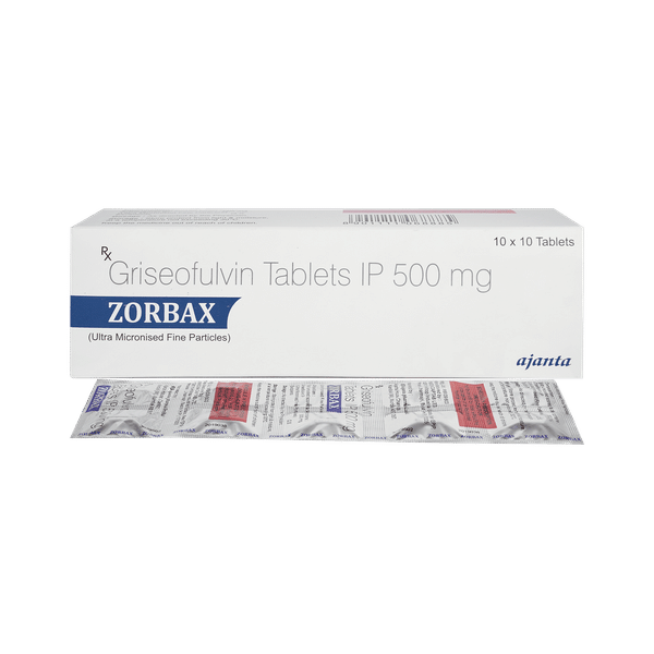 Zorbax Griseofulvin Tablets