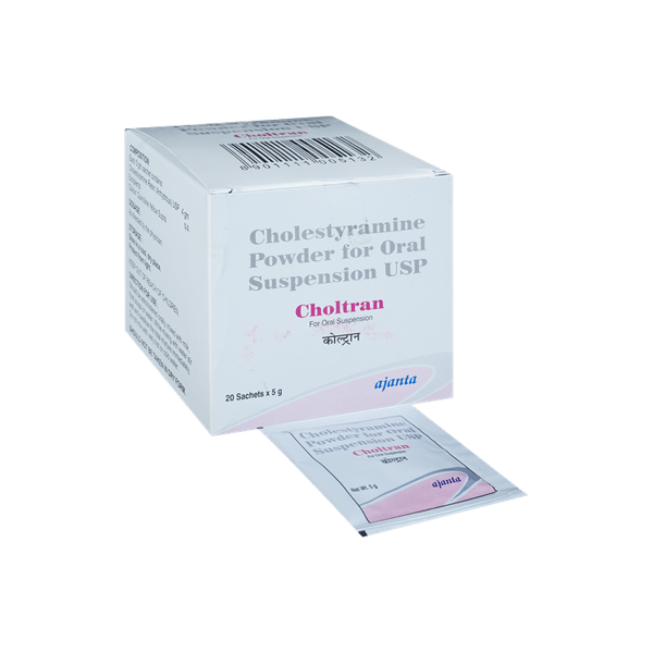 Choltran Oral Cholestyramine Powder Sachets