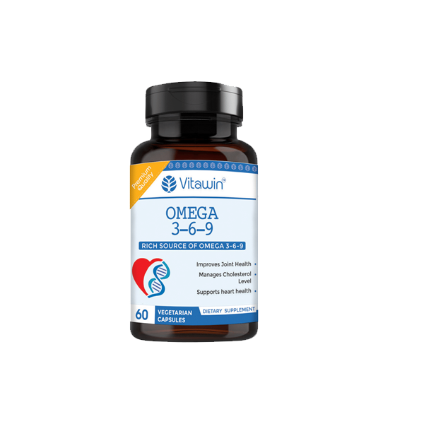 VitaWin Omega 3-6-9 Fatty Acids Capsules