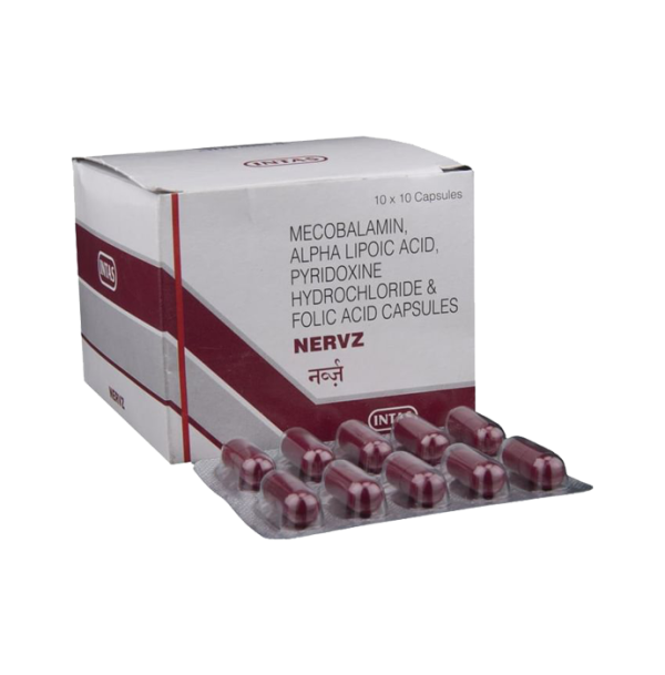 Nervz B6 / B12 Coenzyme Capsules