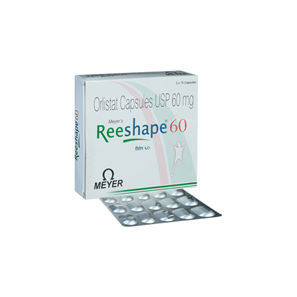 Reeshape 60mg Capsule (Orlistat)