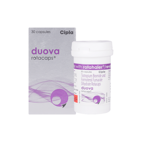 Duova Rotacaps (Fumarate Dihydrate & Tiotropium Bromide)