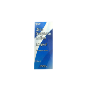 Zingisol Astringent & Haemostatic Mouth Lotion (Zinc Sulphate)
