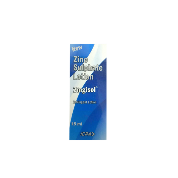 Zingisol Astringent & Haemostatic Mouth Lotion (Zinc Sulphate)