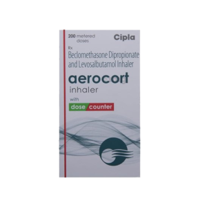 Aerocort Inhaler 200Mdi (Levosalbutamol & Beclomethasone)