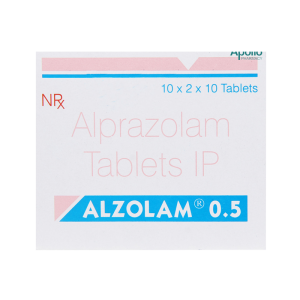 Alzolam 0.5 MG Tablet (Alprazolam)