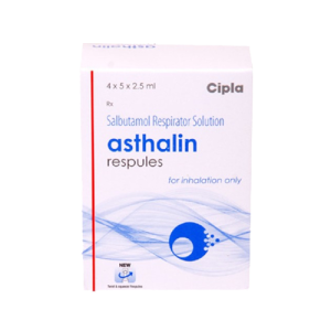 Asthalin Respules 2.5 ml (Salbutamol)