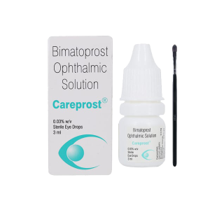 Careprost 3ml (Bimatoprost 0.03%) with Brush