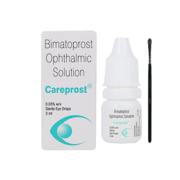 Careprost 3ml (Bimatoprost 0.03%) with Brush