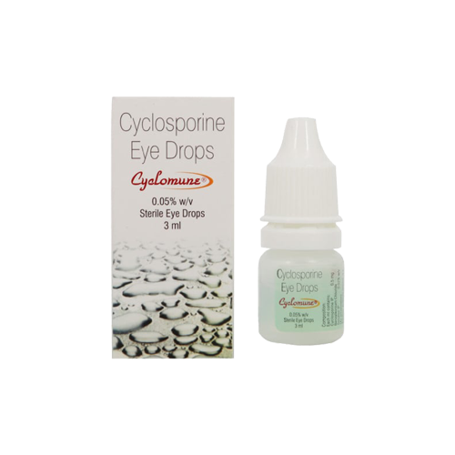 Cyclomune® Eye Drops 3ml (Cyclosporine 0.5%, 0.1%)