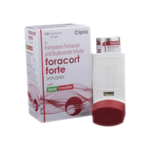 Foracort Forte Inhaler 12/400 mcg (Budesonide & Formoterol)