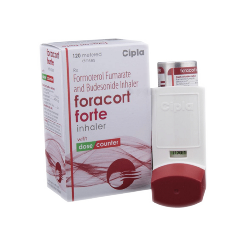 Foracort Forte Inhaler 12/400 mcg (Budesonide & Formoterol)