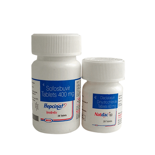 Hepcinat & Natdac Combo Pack (Sofosbuvir & Velpatasvir)