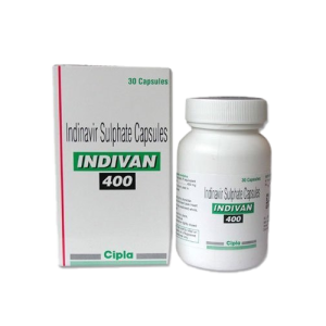 Indivan Capsules (Indinavir 400mg)
