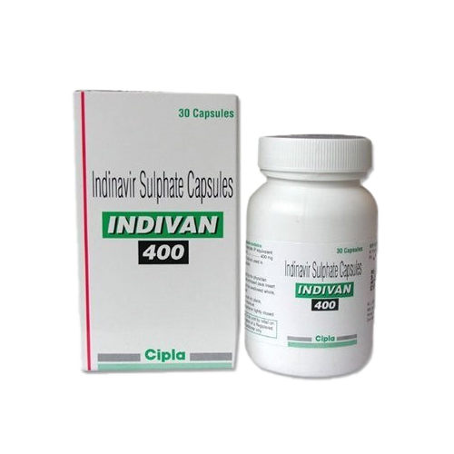 Indivan Capsules (Indinavir 400mg)