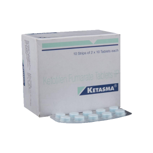 Ketasma 1mg Tablets (Ketotien)
