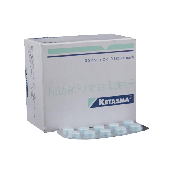 Ketasma 1mg Tablets (Ketotien)