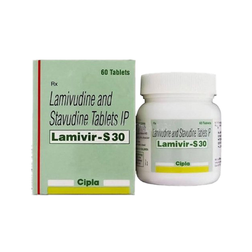 Lamivir S 30mg Tablets (Lamivudine & Stavudine)