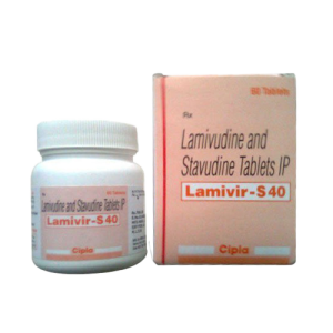 Lamivir S 40mg Tablets (Lamivudine & Stavudine)