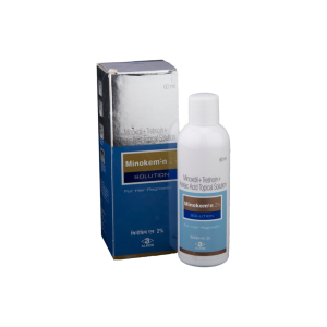 Minokem N 2 Hair Regrowth Topical Solution (Minoxidil, Tretinoin and Azelaic acid)