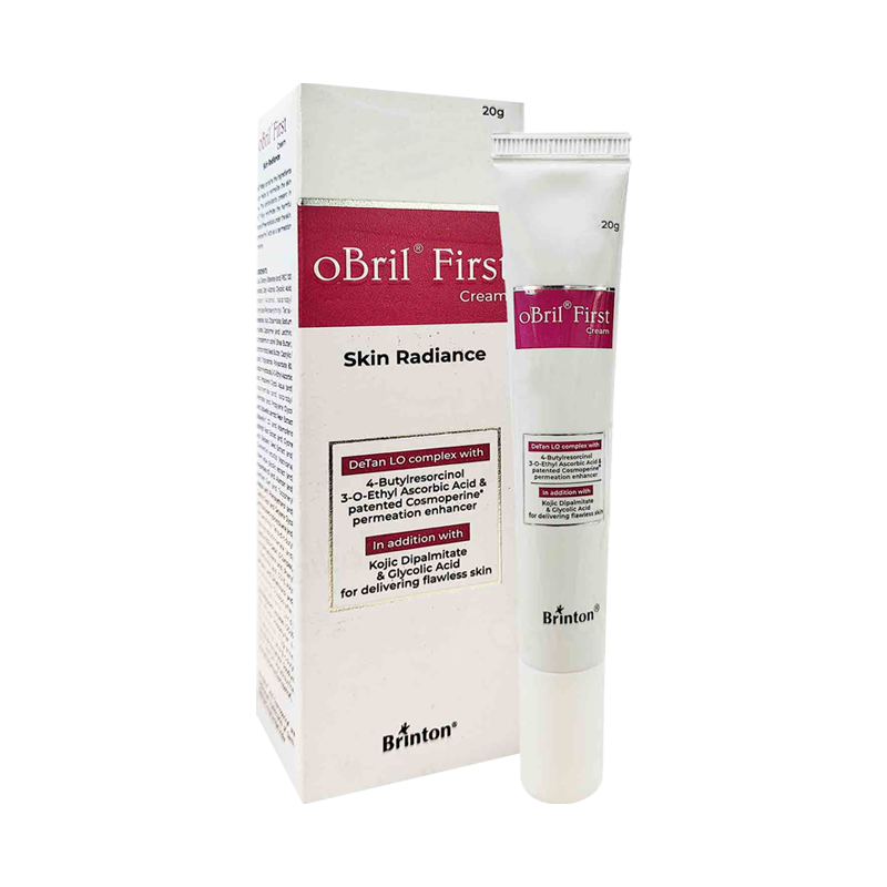 Obril First Skin Radiance Cream (4-Butylresorcinol, Vitamin C, Kojic Dipalmitate & Glycolic Acid)