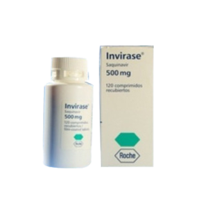 Saquinavir 500mg Tablets (Invirase)