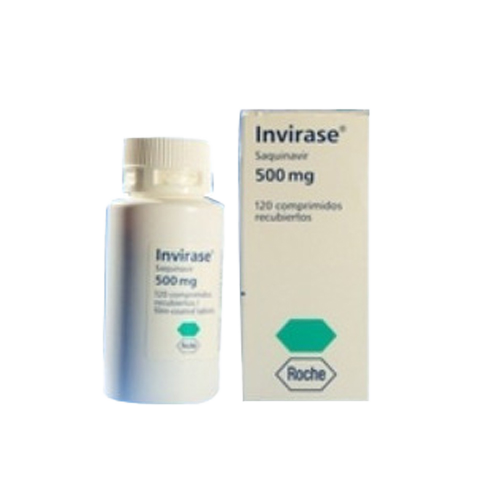 Saquinavir 500mg Tablets (Invirase)