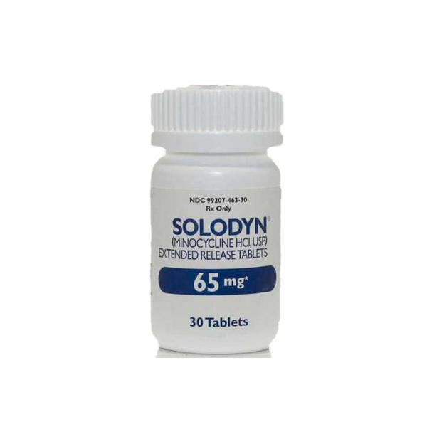 Solodyn 65 mg Tablets (Minocycline HCL)