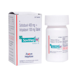 SoviHep V Tablets (Sofosbuvir & Velpatasvir)
