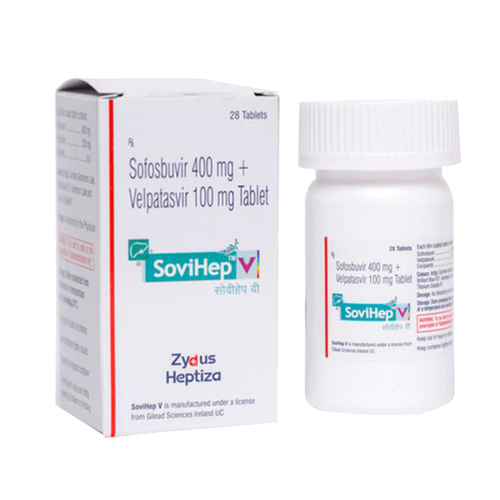 SoviHep V Tablets (Sofosbuvir & Velpatasvir)