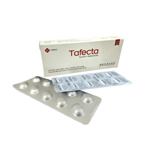 Tafecta Tablets (Tenofovir Alafenamide 25mg)