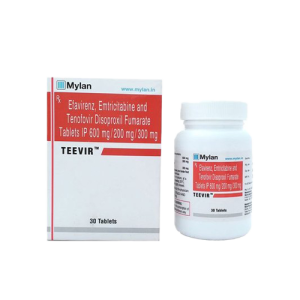 Teevir Tablets (Emtricitabine, Tenofovir disoproxil fumarate & Efavirenz)