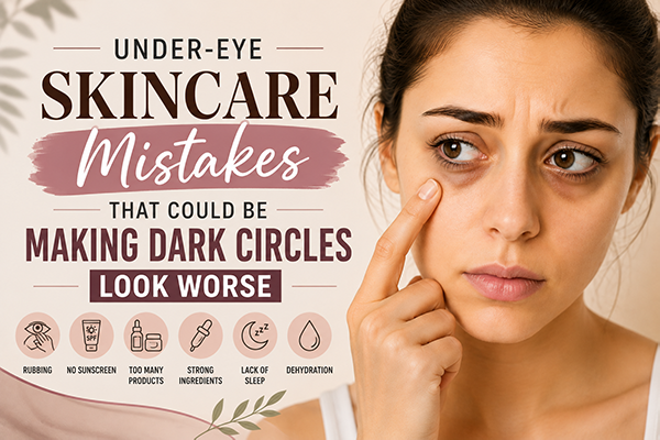 Under-Eye Skincare Mistakes That Could Be Making Dark Circles