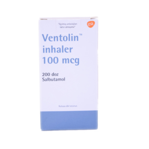 Salbutamol Ventolin Inhaler 100mcg (Salbutamol)