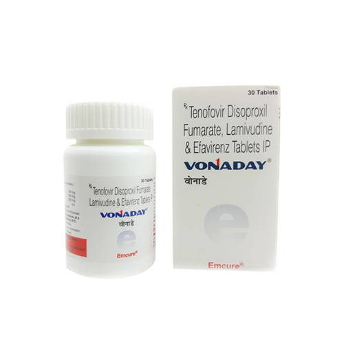 Vonaday Tablets (Lamivudine, Tenofovir Disoproxil Fumarate & Efavirenz)