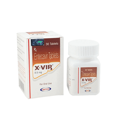X-VIR Tablets (Entecavir 0.5mg)