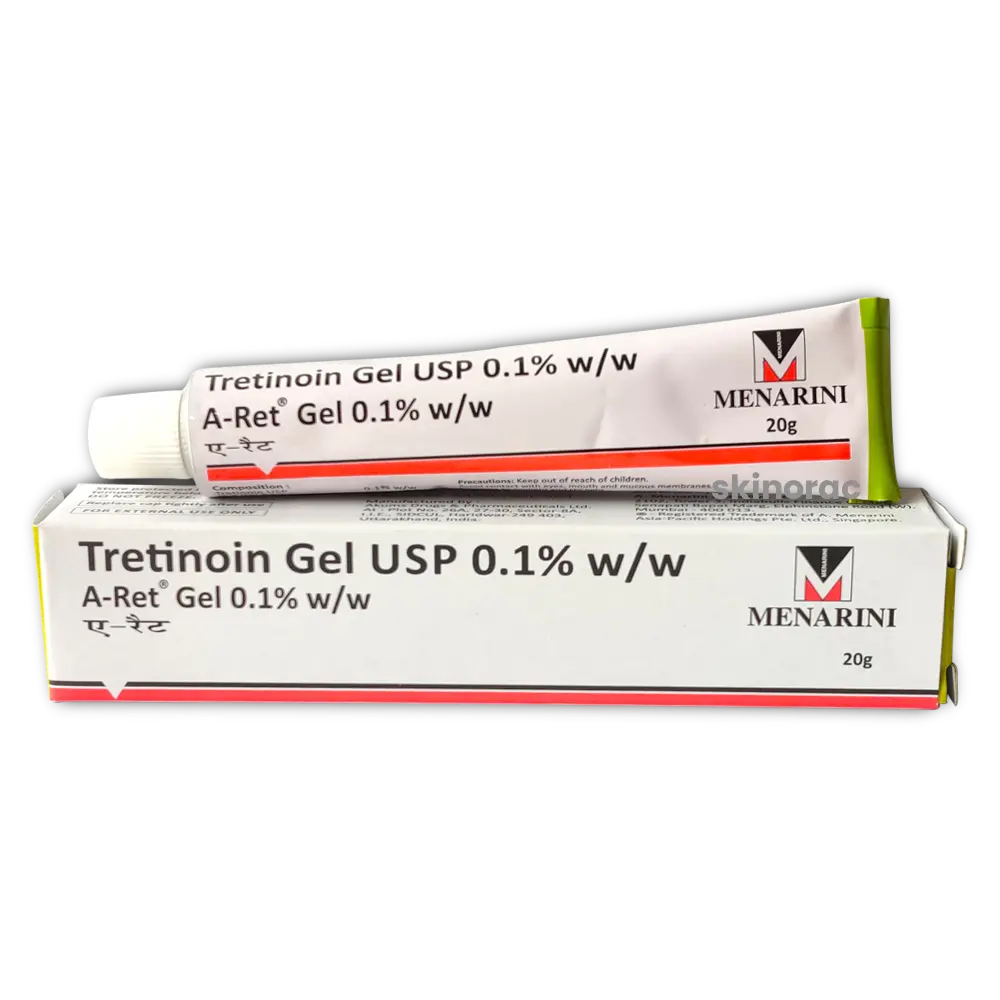 A Ret® Gel 20gm (Tretinoin 0.1%, 0.05%, 0.025%)