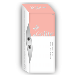 Golite Natural Cream (pTeroWhite, Galanga Extract, SabiWhite, Licorice Extract, Kojic Acid, Nano Bright & Micronized)