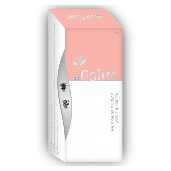 Golite Natural Cream (pTeroWhite, Galanga Extract, SabiWhite, Licorice Extract, Kojic Acid, Nano Bright & Micronized)
