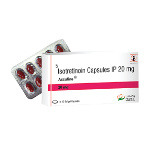 Accufine 20mg Capsules (Isotretinoin)