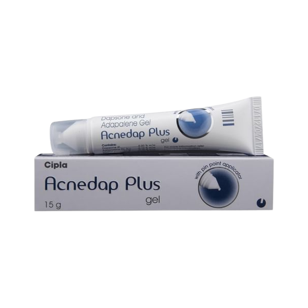 Acnedap Plus Gel 15gm (Dapsone & Adapalene)