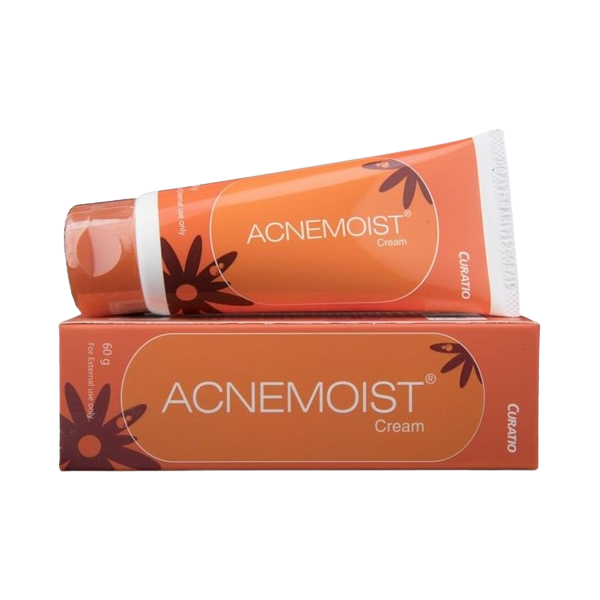 Acnemoist Oil-Free Sunscreen Moisturizer (Jojoba, Octyl Methyl Cinnamate, MBBT & Pentavitin)