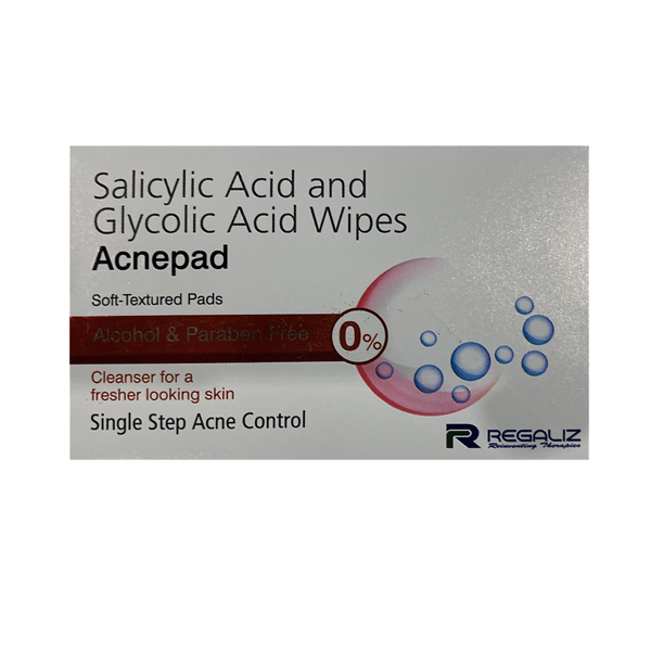 Acnepad® Soft Textured Pads (Salicylic acid & Glycolic acid)