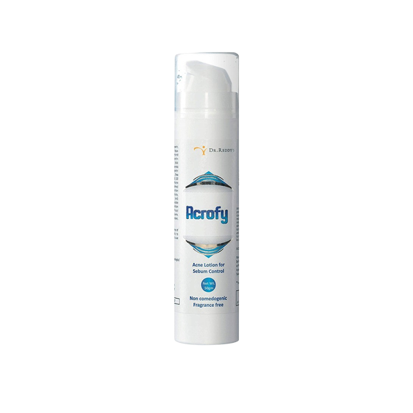 Acrofy Acne Lotion For Sebum Control (Niacinamide + Nordihydroguaiaretic Acid, Oleanolic Acid, Shea Butter, Phosphonic Acid & Lecithin)