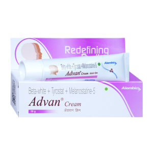 Advan Skin Brightening Cream (Beta-White, Tyrostat & Melanostatine-5)